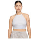 Nike Γυναικεία αμάνικη μπλούζα Sportswear Chill Terry Cropped French Terry Halter Top Nike Γυναικεία αμάνικη μπλούζα Sportswear Chill Terry Cropped French Terry Halter Top